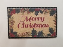 Door Mat - Christmas