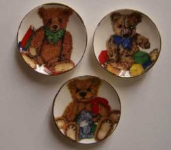 Bright Toy Bears Dish