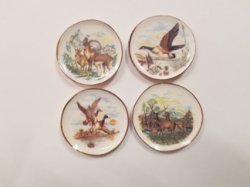4 Ducks & Deer Platters