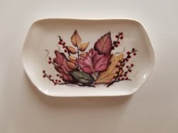 Tray w/ Autumn Leaves