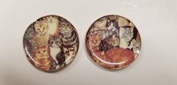 Cat Montage Platters