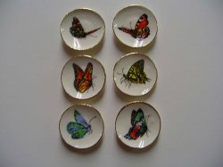 Small Butterfly Dish Set
