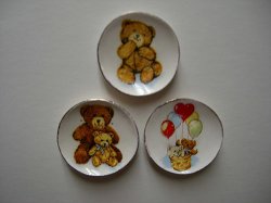 Bears with Balloon Dishes