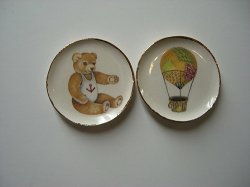 Bear and Balloon Dishes